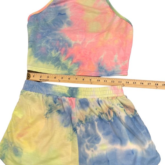 Lounge Short & Crop Top Set - Picture 4 of 11